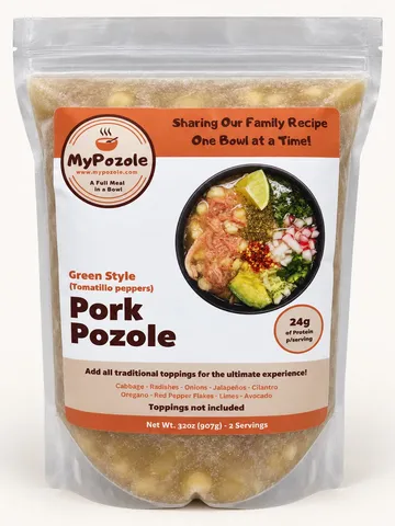 MyPozole Pork Green pouch, 32oz