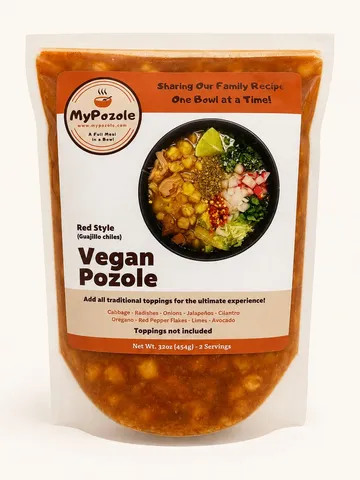 MyPozole Vegan Red pouch, 32oz